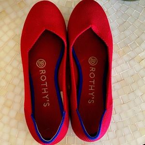 Rothy’s The Flat Red 5.5